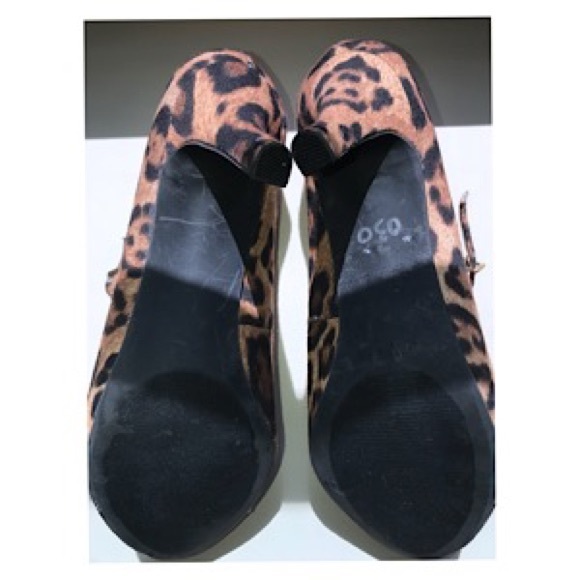 Sexy Vintage Style Leopard MaryJane Shoe - Picture 6 of 6